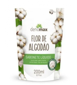 Sabonete líquido sache 200ml flor de algodão Max