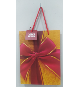 Sacola para presente 40x31x12 estampas diversas laço Yins Paper