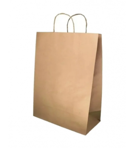 Sacola para presente 18x8x25 kraft Jussara
