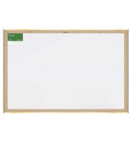 Quadro branco 80x60 estrutura madeira Souza