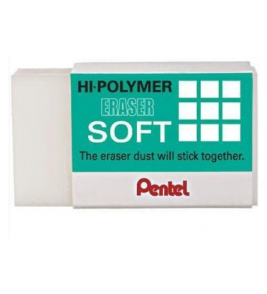 Borracha plastica branca hi-plymer soft Pentel