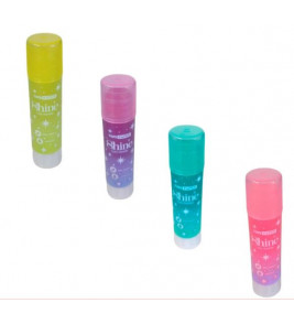 Cola bastão 9gr shine com glitter cores Yins Paper