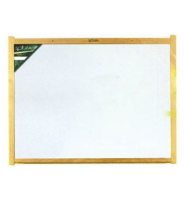 Quadro branco 100x80 estrutura madeira Souza