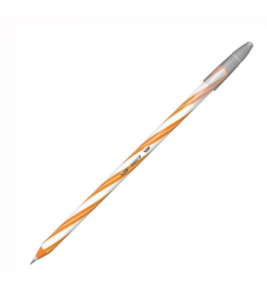 Caneta gel spiro 0.7mm laranja Cis 