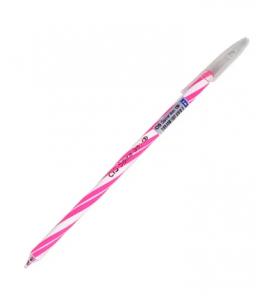 Caneta gel spiro 0.7mm rosa Cis