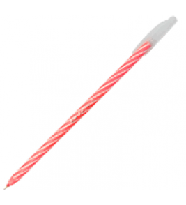 Caneta esferográfica spiro 0.7mm vermelha Cis