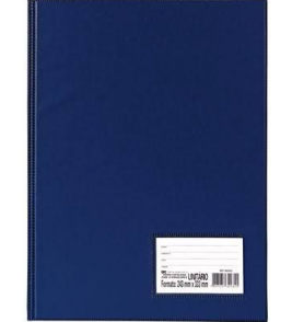 Pasta catalogo 1/2 of C/2 colch azul 10 envelope Dac