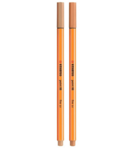 Caneta hidrográfica point 88 pele 0.4mm Stabilo