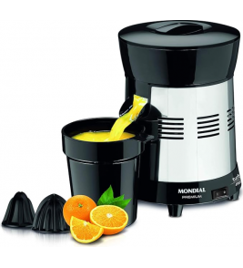 Espremedor de frutas inox turbo premium bivolt 250w Mondial