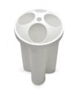Suporte/dispenser de copos dc50br branco  Bralimpia