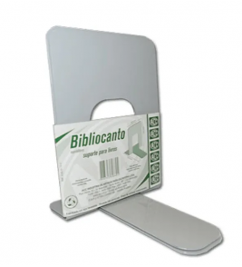 Suporte para livros bibliocanto cinza par 220311 ACC