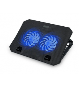 Suporte para notebook propmax light com 2 cooler preto Maxprint