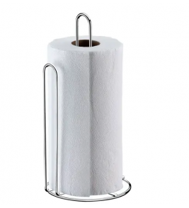 Suporte para papel toalha originale aço prata Future