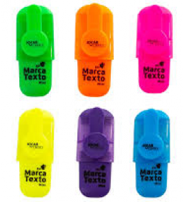 Marcador de texto mini cores neon Jocar Oficce