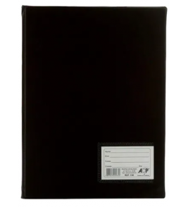 Pasta catalogo 130 preto com 4 colchete 100 envelopes Acp
