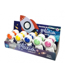 Massa de modelar galáxia astronauta 30gr Leo e Leo