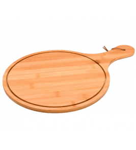 Tábua para frios redonda com alça 43x30cm Mimo Style