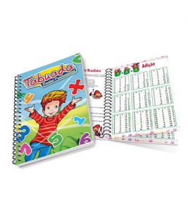 Tabuada ensino fundamental 32 paginas Bahia Artes Gráficas 