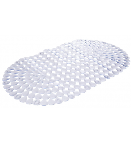 Tapete para banheiro pvc incolor 67x38cm Primafer