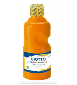Tinta guache tempera laranja 250ml Giotto