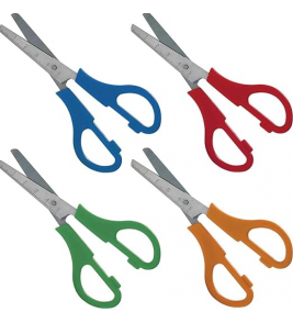 Tesoura escolar 13cm inox g-0125 color Gramp line