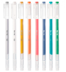Caneta gel full 0.6mm cores Tri