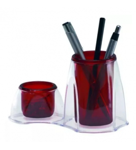 Porta caneta clips 3021U vermelho Dello