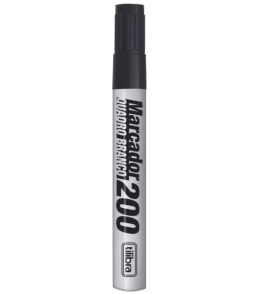 Marcador para quadro branco preto 200 Tilibra