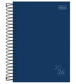 Agenda espiral spice 160 folhas cores m5 Tilibra