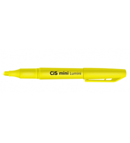 Marcador de texto mini lumini amarelo Cis