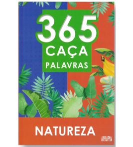 Livro 365 caça palavras natureza Ciranda Cultural