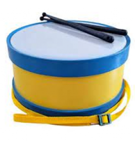 Instrumento tambor pequeno pvc Carlu 