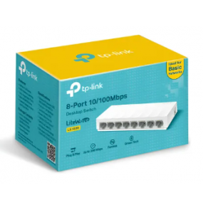 Switch 08 portas gigabit ls1008g Tp-Link