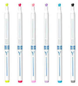 Marcador de texto ginza ponta y cores Newpen