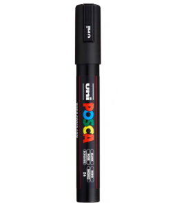 Marcador multiuso posca pc-5m preta prm Uni-Ball