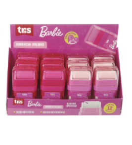 Borracha branca barbie com rolinho de limpeza Tris