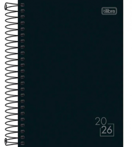 Agenda espiral spice 160 folhas cores m3 Tilibra