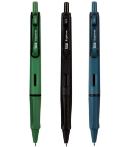 Caneta gel holic explorer 0.5mm cores Tris