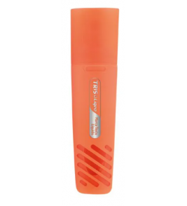 Marcador de texto liqeo flat neon laranja Tris