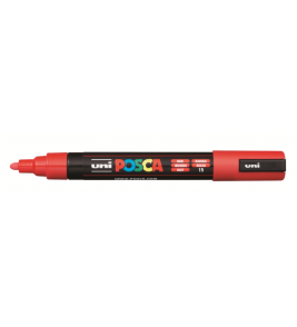 Marcador multiuso posca pc-5m vermelho permanente Uni-Ball