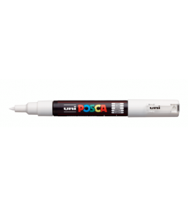 Marcador multiuso posca pc-1m branco profissonal Uni-Ball