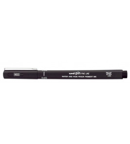 Caneta hidrográfica pin fineliner preot 0.5mm Uni-Ball