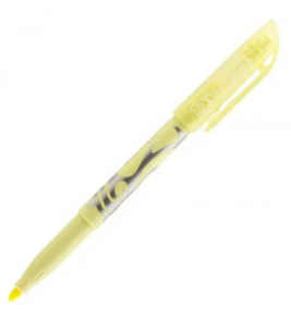 Marcador de texto frixion light amarelo pastel apagável Pilot