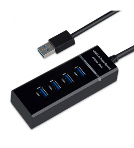 HUB 04 portas USB 3.0 Hoopson