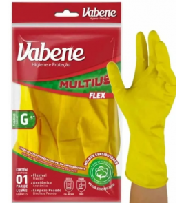 Luva multifuncional latex media amarela Diversos01