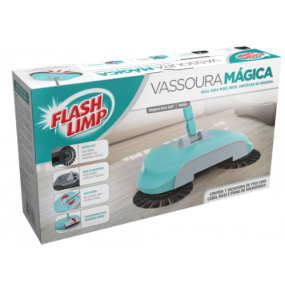 Vassoura magica 360 graus com pano microfibra Flash Limp