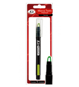 Marcador de texto premium verde Kit
