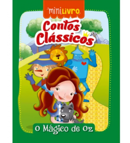 Livro história mini o mágico de oz 16 páginas Ciranda Cultural