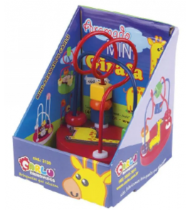 Aramado mini girafa 6 peças Carlu
