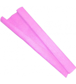 Papel crepom parafinado rosa 48cmx2m Diversos